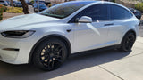 SE-105 1 PIECE MONOBLOCK FORGED WHEELS RIMS SET FOR TESLA Model X Plaid 22"