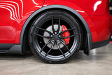 TESLA MODEL Y BRAKE CALIPER COVER (RED)