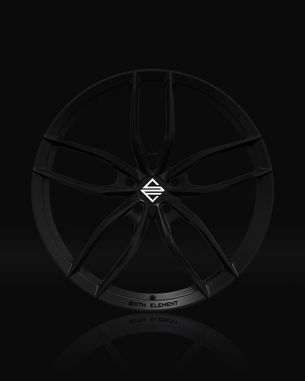 SE-105 1 PIECE MONOBLOCK FORGED WHEELS RIMS SET FOR TESLA MODEL S 21 ...