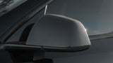 TESLA MODEL 3 REAL CARBON FIBER SIDE REARVIEW MIRROR CAP COVERS IN MATTE & GLOSS