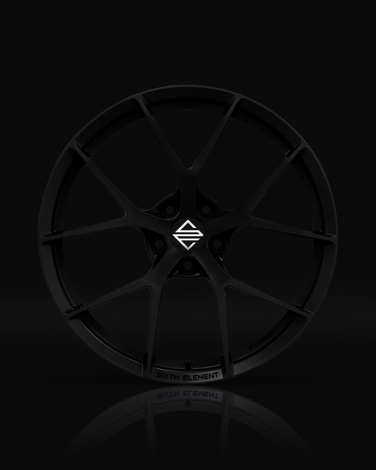 SE-101 1 PIECE MONOBLOCK FORGED WHEELS RIMS SET FOR TESLA MODEL 3 / Y ...